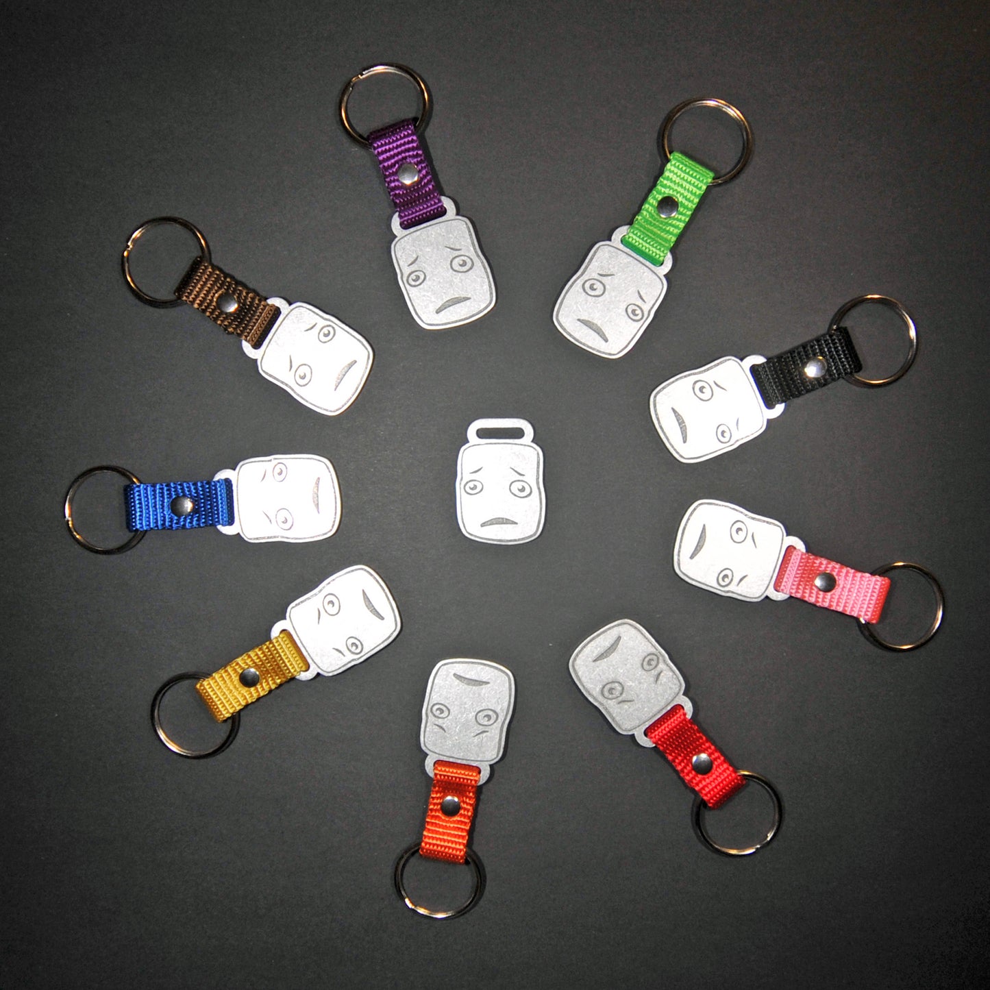 Mallow Man Keychains